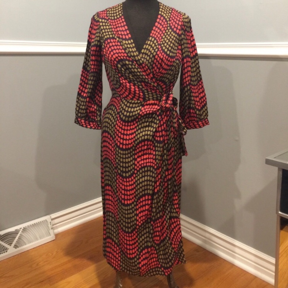 Boden wrap dress 6L
